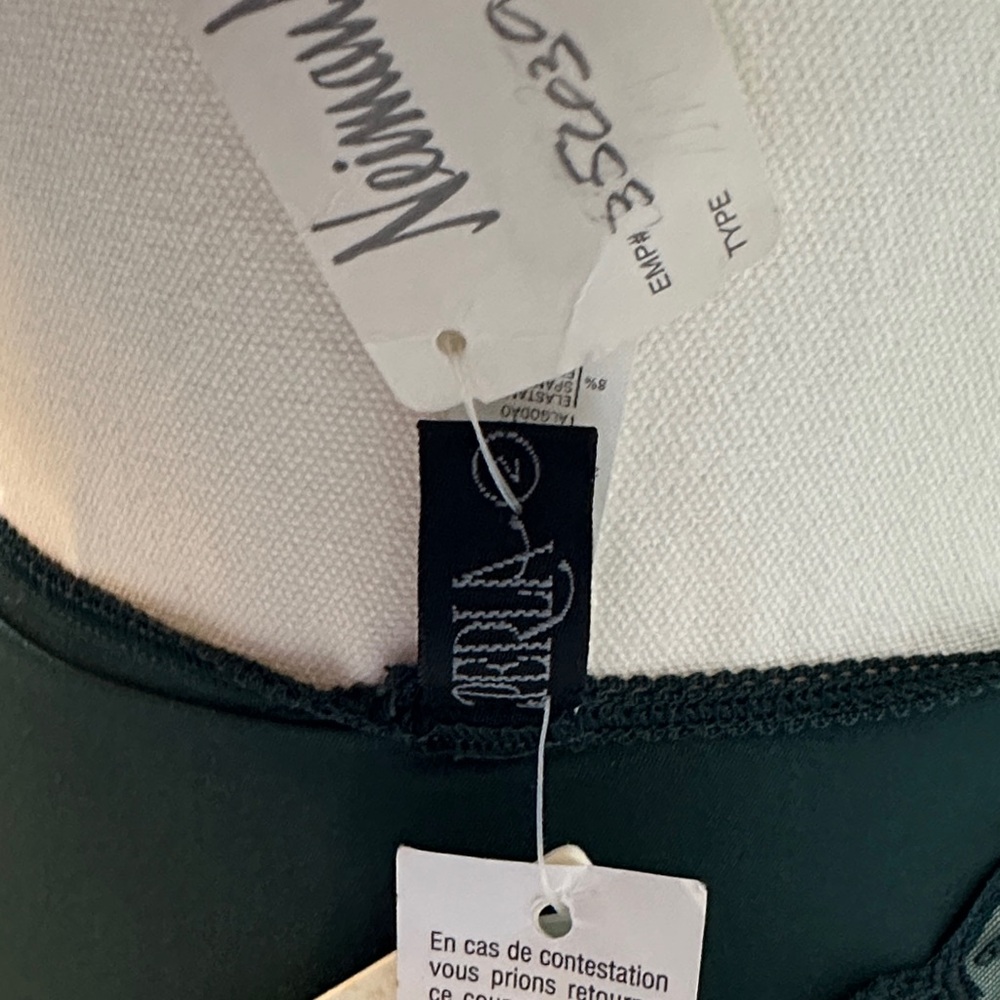 La Perla Dark Green Lace Lingerie Set - Picture 3 of 12